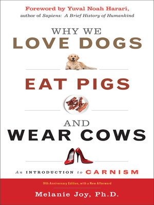 cover image of Why We Love Dogs, Eat Pigs, and Wear Cows